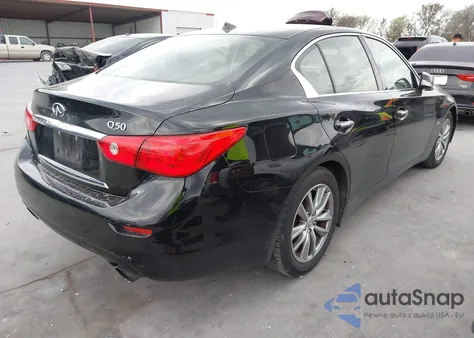 2017 Infiniti Q50 3.0T Premium z USA, uszkodzony, nr VIN JN1EV7AP1HM736710